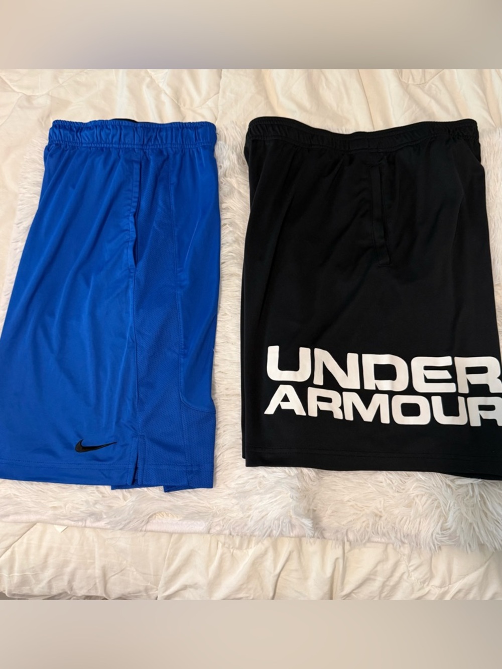 Men’s Nike and UA DriFit Shorts Bundle